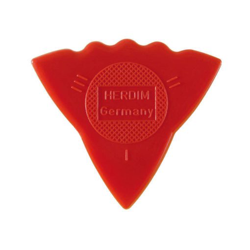 Herdim gitaar triangle plectrums - rood